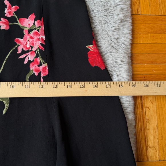 REFORMATION mini floral dress black - Picture 9 of 9